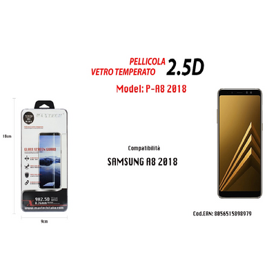 Vetro Temperato Pellicola Per Samsung Galaxy A8 2018 Copertura Maxtech P-a8 2018 Pellicole Protettive Trade Shop italia - Napoli, Commerciovirtuoso.it