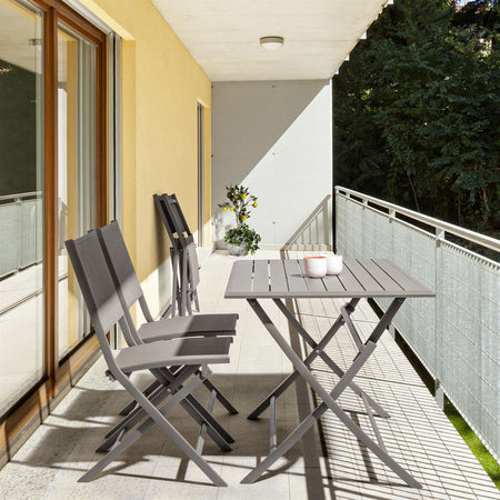 Tavolo pieghevole "Elin" in alluminio dogato da esterno per giardino e veranda Giardino e giardinaggio/Arredamento da giardino e accessori/Tavoli e tavolini/Tavoli standard Decor Space - Altamura, Commerciovirtuoso.it