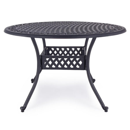 Tavolo Tondo "ivrea" in Alluminio Da Esterno per Giardino E Veranda Ø 120 Cm Giardino e giardinaggio/Arredamento da giardino e accessori/Tavoli e tavolini/Tavoli standard Decor Space - Altamura, Commerciovirtuoso.it