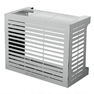 Copricondizionatore copertura per climatizzatore LINEAR BIANCO in alluminio L86 x P44 x H68 cm Your Self
