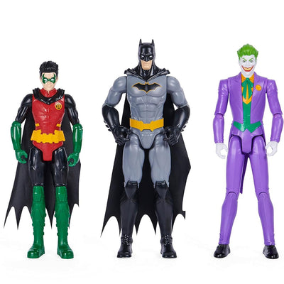 Set 3 Personaggi DC Comics 11 Punti Articolazione Joker Batman Robin Idea Regalo