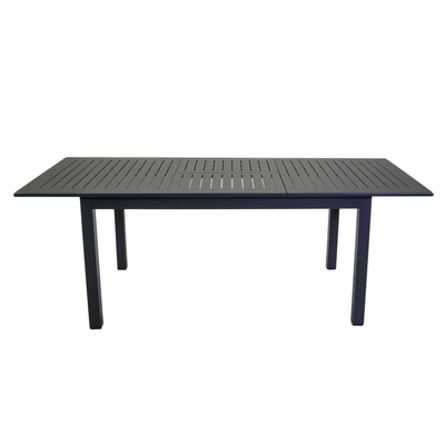 Tavolo alluminio Monterey allungabile antracite cm150/210x89h75 Vacchetti