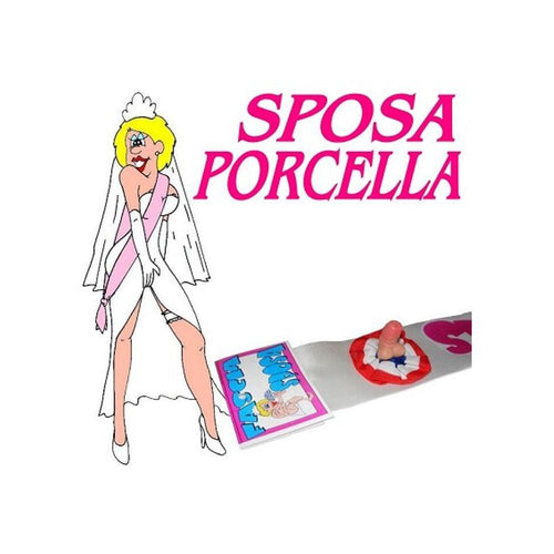 Fascia Sposa Porcella con Applicazione Coccarda Pisello fascia per party addio al nubilato Salute e cura della persona/Erotismo e contraccezione/Sex toys/Gadget per addio al nubilato e al celibato Kondorama - Martinsicuro, Commerciovirtuoso.it