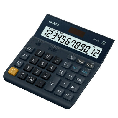Calcolatrice da tavolo DH-12ET - 12 cifre - blu - Casio Cancelleria e prodotti per ufficio/Elettronica per ufficio/Calcolatrici/Finanziarie Eurocartuccia - Pavullo, Commerciovirtuoso.it
