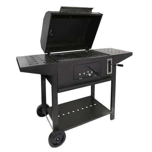 Barbecue a carbone Teseo fornello con griglia Regolabile e tappo 127 x 70 cm Made in Itay Giardino e giardinaggio/Barbecue e picnic/Accessori per barbecue e affumicatori/Carbone La Zappa - Altamura, Commerciovirtuoso.it