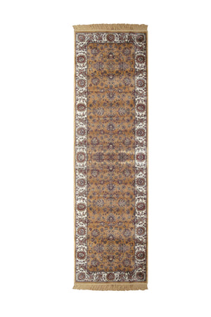 Passatoia corsia tappeto lungo corridoio ingresso salotto AZHAR ORO 