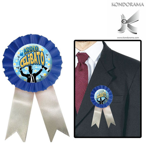 Coccarda Azzurra Addio Al Celibato idear regalo per party addio al celibato Salute e cura della persona/Erotismo e contraccezione/Sex toys/Gadget per addio al nubilato e al celibato Kondorama - Martinsicuro, Commerciovirtuoso.it