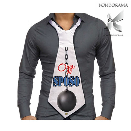 Maxi Cravattone Oggi Sposo per festa Addio Al Celibato Party Salute e cura della persona/Erotismo e contraccezione/Sex toys/Gadget per addio al nubilato e al celibato Kondorama - Martinsicuro, Commerciovirtuoso.it