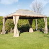 Telo di ricambio per gazebo Roma copertura Beige in poliestere Giardino e giardinaggio/Arredamento da giardino e accessori/Ombrelloni tende e tettucci parasole/Gazebo Decor Space - Altamura, Commerciovirtuoso.it
