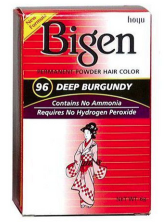 Bigen Hair Colour Deep Burgundy 96 Colore Permanente per Capelli Borgogna Marrone Rossastro Bellezza/Cura dei capelli/Colore/Colore permanente Agbon - Martinsicuro, Commerciovirtuoso.it