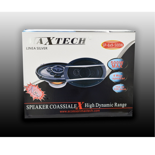 Casse Auto 500w 4 Vie 6x9 Coppia Altoparlanti Coassiali Stereo Maxtech Sp-6x9-500w Elettronica/Elettronica per veicoli/Elettronica per auto/Sistemi audio/Altoparlanti/Altoparlanti coassiali Trade Shop italia - Napoli, Commerciovirtuoso.it