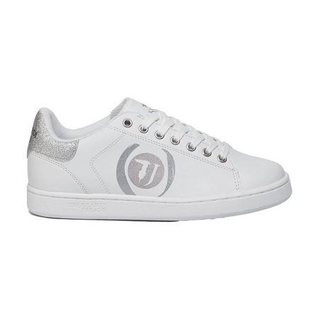 Trussardi Jeans Sneakers Donna Con Logo Glitter