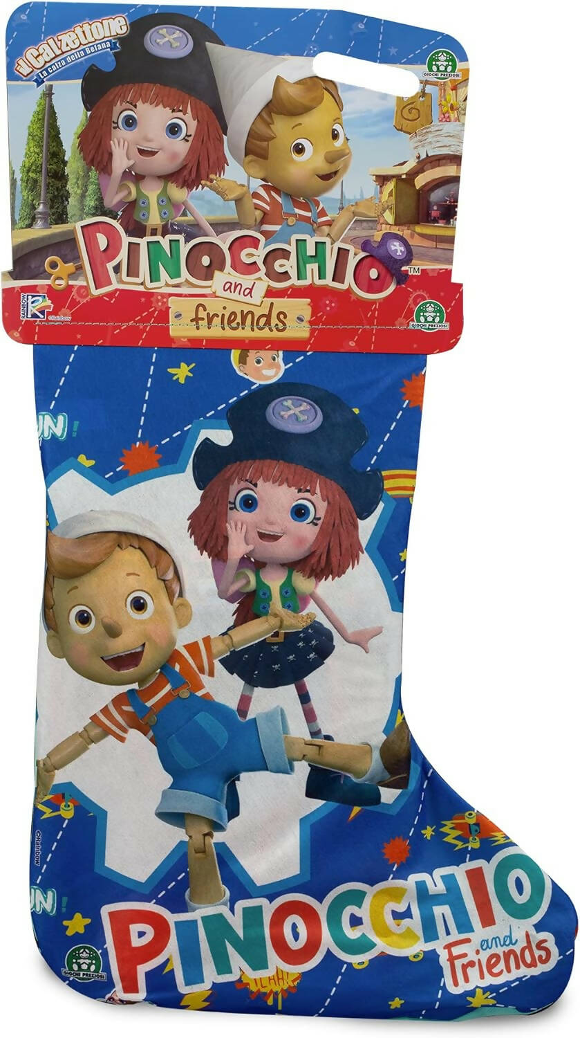 Calza Della Befana Con Sorpresa Di Pinocchio 2024 - commercioVirtuoso.it