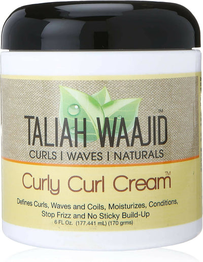 Taliah Waajid Curly Waves & Naturals Curly Curl Cream 6oz Cream Per Capelli Ricci Bellezza/Cura dei capelli/Prodotti per la cura dei capelli/Balsami ad azione profonda e trattamenti Agbon - Martinsicuro, Commerciovirtuoso.it