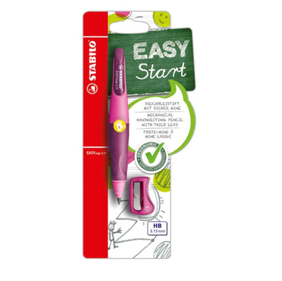 Portamine Easyergo - 3 15mm - per mancini + affilamine - rosa - Stabilo Cancelleria e prodotti per ufficio/Penne matite scrittura e correzione/Matite/Portamine Eurocartuccia - Pavullo, Commerciovirtuoso.it