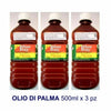 Blue Bay Red Palm Oil Olio Di Palma Rosso Origine Ghana 500 Ml X 3 Flaconi Alimentari e cura della casa/Oli aceti e condimenti per insalata/Oli/Oli vegetali Agbon - Martinsicuro, Commerciovirtuoso.it