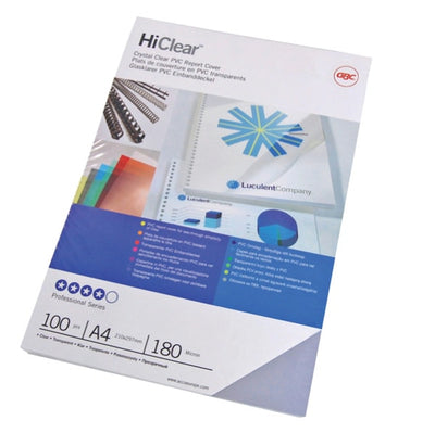 Copertine Hi-Clear - A4 - 200 micron - neutro trasparente - GBC - scatola 100 pezzi Cancelleria e prodotti per ufficio/Elettronica per ufficio/Rilegatrici e accessori/Copertine per rilegatrici Eurocartuccia - Pavullo, Commerciovirtuoso.it