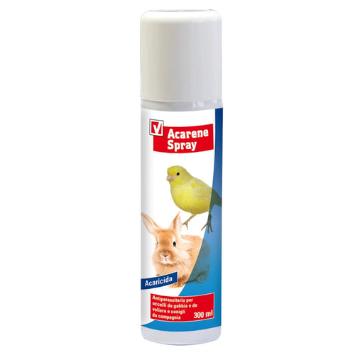Spray Acaricida acarene per Uccelli E Conigli Da Compagnia Antiparassitario Prodotti per animali domestici/Gatti/Antiparassitari/Spray antiparassitari La Zappa - Altamura, Commerciovirtuoso.it