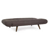Divano letto 3 posti Dive marrone in tessuto con braccioli regolabili Casa e cucina/Arredamento/Soggiorno/Divani Decor Space - Altamura, Commerciovirtuoso.it