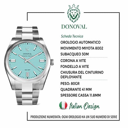 Donoval orologio Automatic Perpetual DL0001 Moda/Donna/Orologi/Orologi da polso Dupers Club - Campo di Giove, Commerciovirtuoso.it