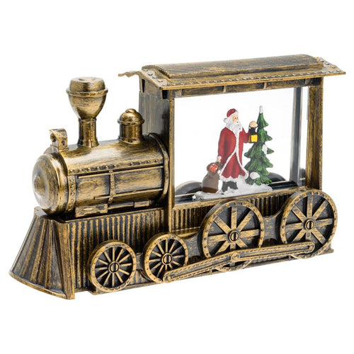 Lanterna natalizia Treno effetto nevicata decorazione a led con batteria Casa e cucina/Decorazioni per interni/Addobbi e decorazioni per ricorrenze/Decorazioni natalizie/Neve artificiale MagiediNatale.it - Altamura, Commerciovirtuoso.it