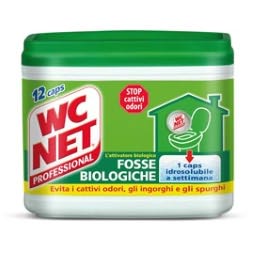 Fosse Biologiche - 12 capsule da 216 gr - WC Net Casa e cucina/Detergenti e prodotti per la pulizia/Detergenti per la casa/Detergenti multiuso Eurocartuccia - Pavullo, Commerciovirtuoso.it