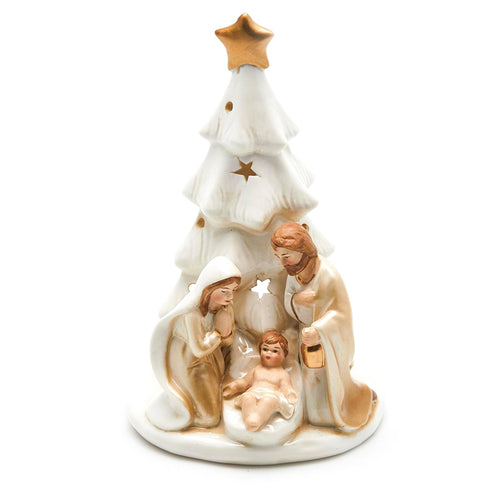 Natività Portacandela in ceramica Kid per presepe arredamento natalizio h 18 cm Casa e cucina/Decorazioni per interni/Addobbi e decorazioni per ricorrenze/Decorazioni natalizie/Presepi/Statuine e fondali per il presepe MagiediNatale.it - Altamura, Commerciovirtuoso.it