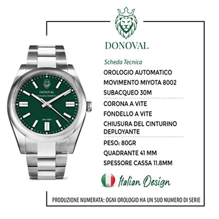 Donoval orologio Automatic Perpetual DL0002 Moda/Uomo/Orologi/Orologi da polso Dupers Club - Campo di Giove, Commerciovirtuoso.it
