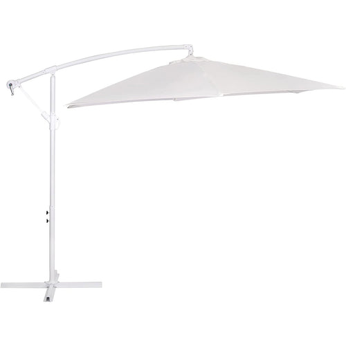 Ombrellone palo laterale Banana in acciaio verniciato a polvere per giardino e balcone Giardino e giardinaggio/Arredamento da giardino e accessori/Ombrelloni tende e tettucci parasole/Ombrelloni Decor Space - Altamura, Commerciovirtuoso.it