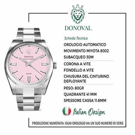 Donoval orologio Automatic Perpetual DL0005 Moda/Uomo/Orologi/Orologi da polso Dupers Club - Campo di Giove, Commerciovirtuoso.it