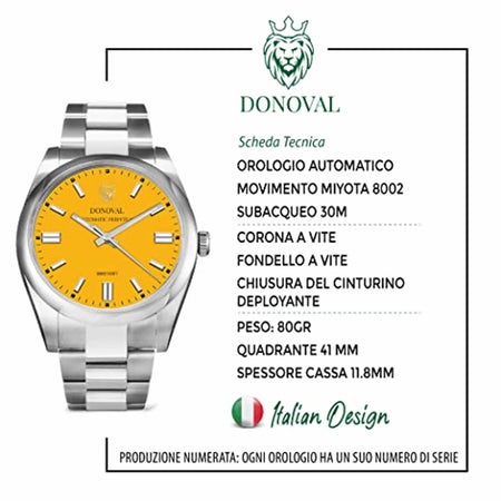 Donoval orologio Automatic Perpetual DL0004 Moda/Uomo/Orologi/Orologi da polso Dupers Club - Campo di Giove, Commerciovirtuoso.it