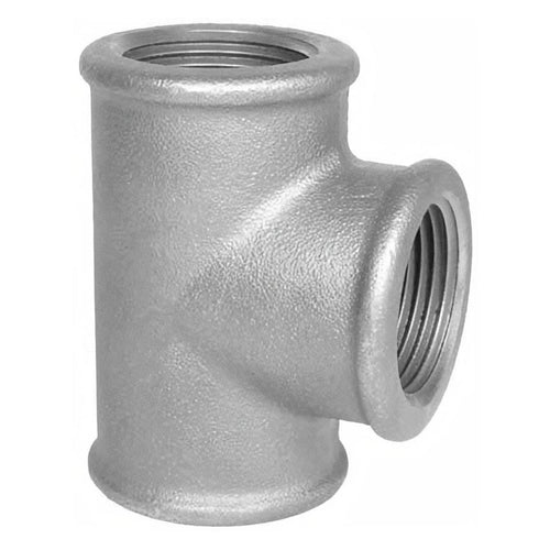 Raccordo a TI in ghisa zincata malleabile per irrigazione e giardinaggio Commercio Industria e Scienza/Idraulica pneumatici e tubatura/Raccordi/Raccordi per tubazioni/Raccordi filettati La Zappa - Altamura, Commerciovirtuoso.it