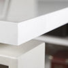 Scrivania angolare con cassettiera bianco laccato da ufficio 170 cm Made in Italy Casa e cucina/Arredamento/Studio/Scrivanie e postazioni di lavoro/Scrivanie Decor Space - Altamura, Commerciovirtuoso.it
