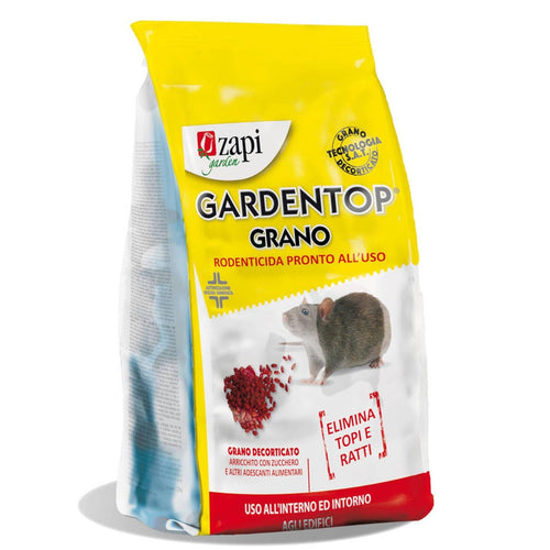Esca topicida GardenTop Grano velenoso per topi, ratti e arvicole rodenticida Giardino e giardinaggio/Giardinaggio/Prodotti fitosanitari e pesticidi/Prodotti anti-roditori La Zappa - Altamura, Commerciovirtuoso.it