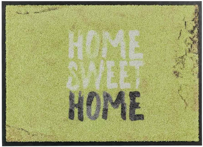 Zerbino Broadway Ingresso Home Sweet Home Verde 70x110 cm Casa e cucina/Tessili per la casa/Tappeti e tappetini/Zerbini Scontolo.net - Potenza, Commerciovirtuoso.it
