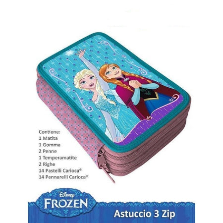 Frozen Portapastelli 3d Astuccio 3 Zip Cerniere 36 Pezzi Colori E Matite Scuola Giocattoli e infanzia > Scuola > Astucci Trade Shop italia - Napoli, Commerciovirtuoso.it