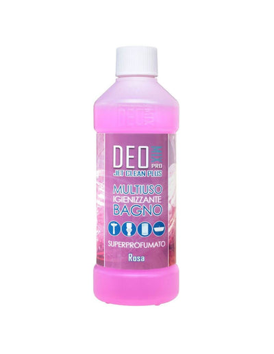 Jet Clean Plus rosa - Multiuso igienizzante bagno super profumato 480ml