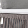 Salottino Angolare Da Giardino captiva Bianco in Alluminio Con Corde Sintetiche Tortora Giardino e giardinaggio/Arredamento da giardino e accessori/Set di mobili Decor Space - Altamura, Commerciovirtuoso.it