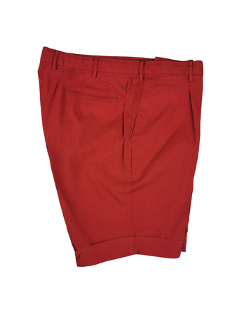 Bermuda uomo PT Torino - Invecchiato tinta unita - colore rosso mattone Moda/Uomo/Abbigliamento/Pantaloncini Couture - Sestu, Commerciovirtuoso.it