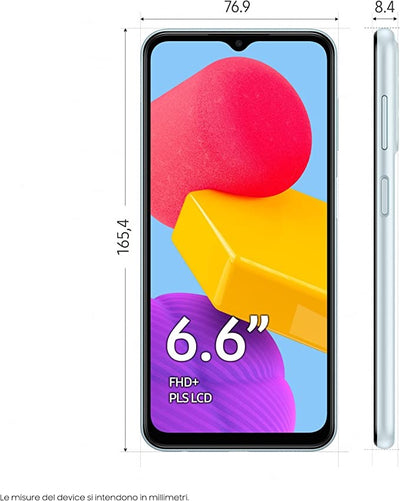 Samsung Galaxy M135f (6.6 ) Doppia Sim 4g 4gb 64gb