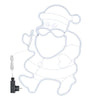 Figura luminosa Babbo Natale con luce a neon bifacciale decorazione da 57 cm Casa e cucina/Decorazioni per interni/Addobbi e decorazioni per ricorrenze/Decorazioni natalizie/Luci natalizie/Catene luminose per esterni MagiediNatale.it - Altamura, Commerciovirtuoso.it