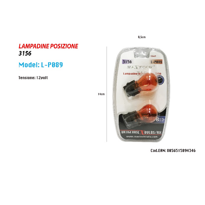 Lampadine Di Cruscotto T5 Maxtech L-p040 12v / 1led Lampadine Ultra  Luminose 