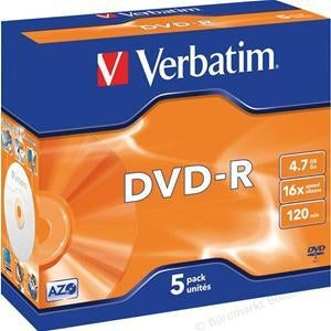 VERBATIM PACK DVD-R  4.7 GB 043788-02 Elettronica/Informatica/Accessori/Supporti vergini/DVD+R Ecoprice.it - Avellino, Commerciovirtuoso.it