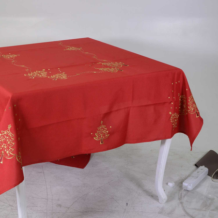 Tovaglia tessuto stile 15 rosso cm140x180 Vacchetti