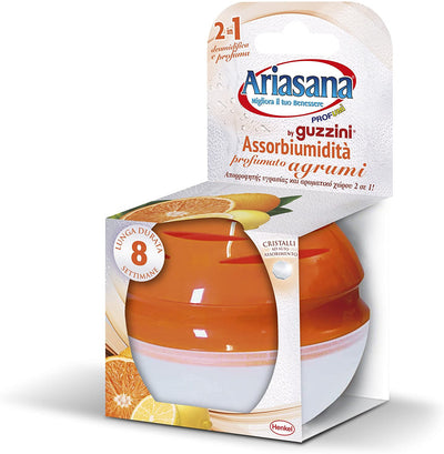 Assorbiumidità Henkel Profumì Ariasana arancio 40 gr sale inclusi Agrumi