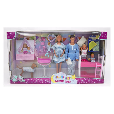 Steffi Love Playset Pigiama Party Welcome Family