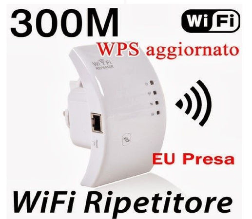 Ripetitore Segnale Wireless-N Con Rete LAN E WPS Amplificatore