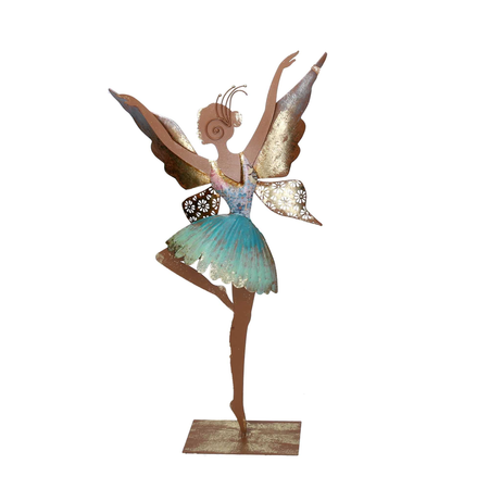Fatina metallo ballerina oro cm32,4x10,2h61,5 Vacchetti