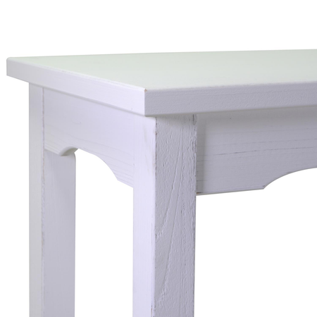 Tavolo esposizione legno nantes bianco quadro cm50x50h70 Vacchetti