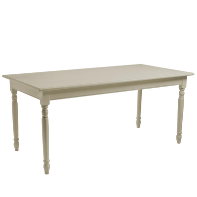 Tavolo legno mdf nantes grigio rettangolare cm160x80h78 Vacchetti